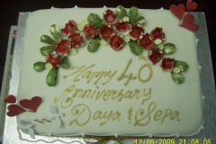 Engagement & Anniversary Cake #4